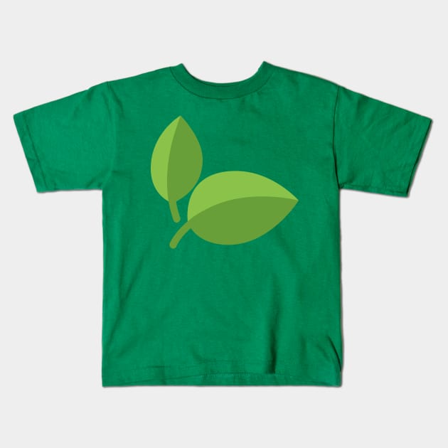 Leaves Kids T-Shirt by veganiza-te